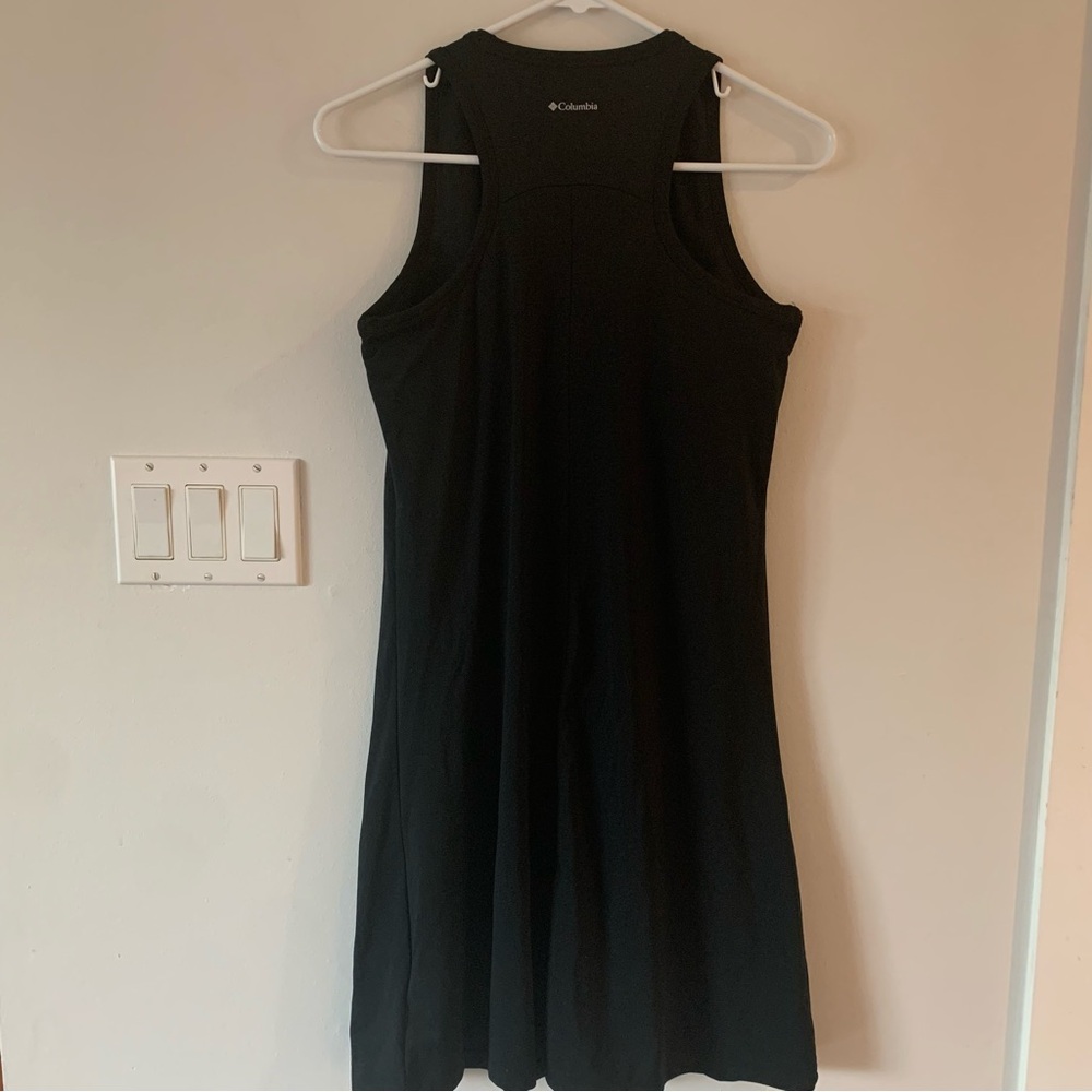 Columbia Omni Wick Black Dress Women’s Small S with Bra Advance Evaporation